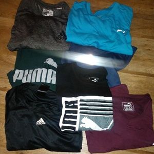 Adidas/puma shirts!!! BUNDLE